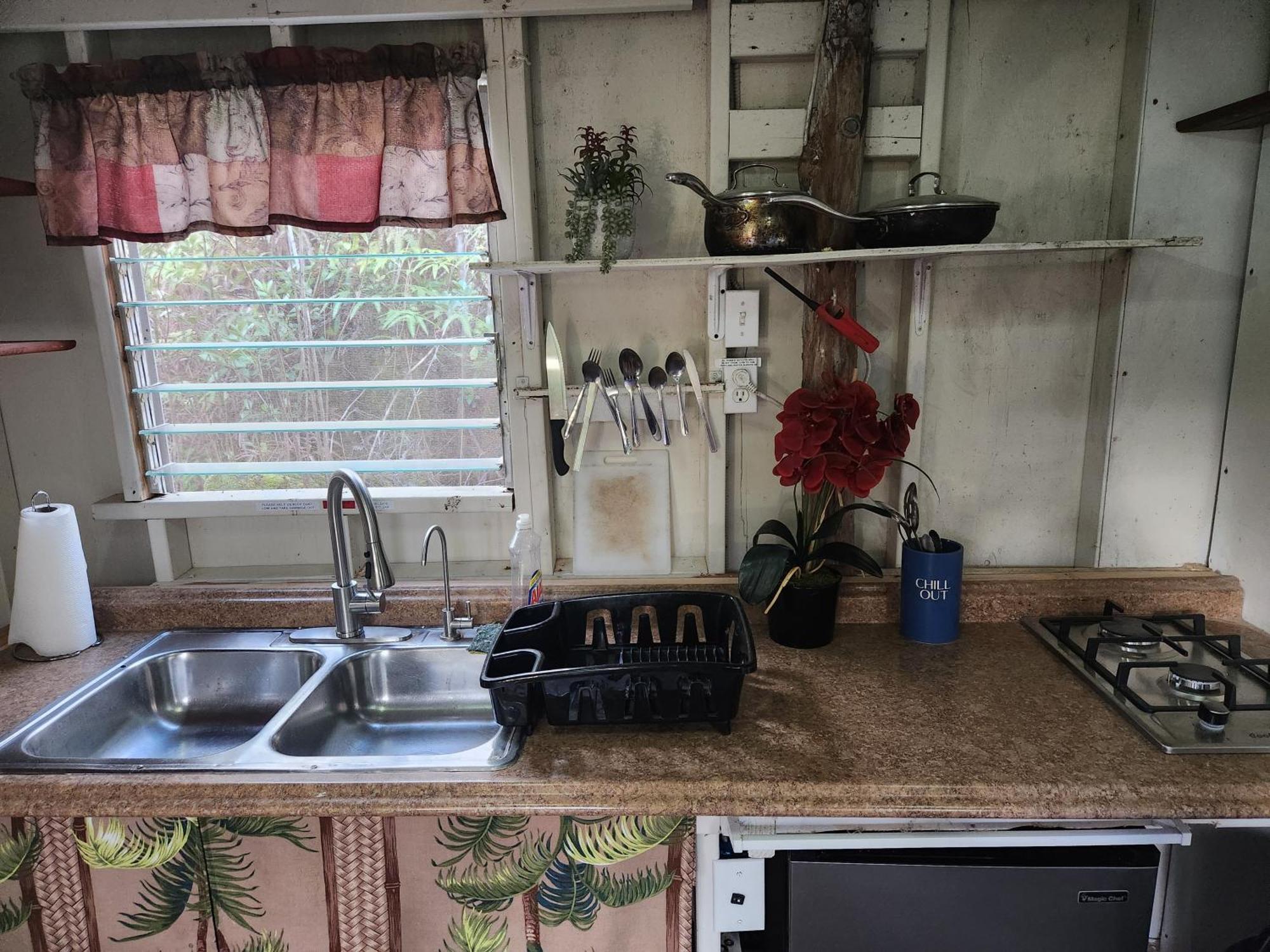 Cabin 2-Rustic Private Stay Near Volcano National Park Fern Forest Exteriör bild